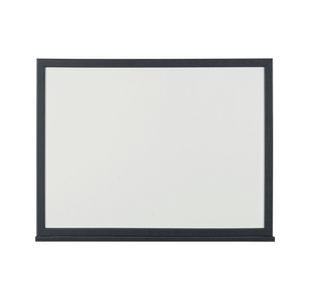 Bi-Office Whtboard 600X450 Blk Frame