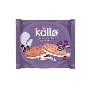 Kallo Milk Choc Rice Cake 33G Pk30