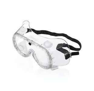 Chemical Goggles + Elastic Strap Clr