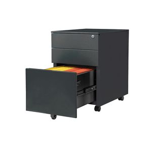 3 Drawer Steel Pedestal