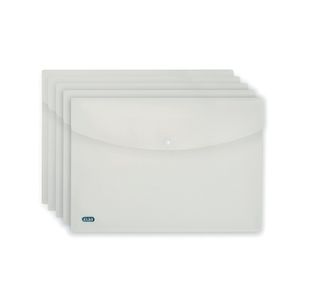 Elba Snap Wallet Pp A4 Clear Pk5