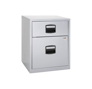 Bisley 2 Drw Home Flng Cabinet Grey