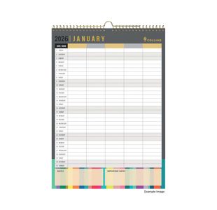 Collins Edge Wall Cldr Mtv A3 2026