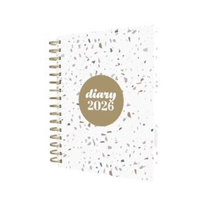 Collins Dpp Scandi Diary White A5 26