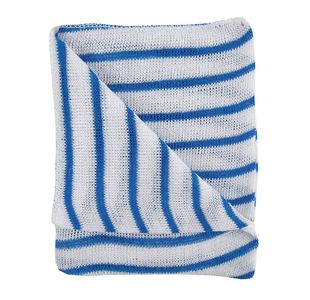 Hygiene Dsh Cloth 16X12 Blu/Wht Pk10