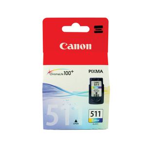 Canon Cl-511 Colour Inkjet Cart Cmy