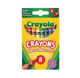 Assorted Colouring Crayons X8 Pk24