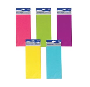 Tissue Paper C6 500X750 Ast X5 Pk36