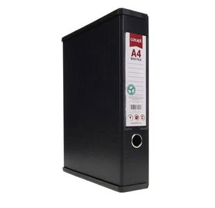 Concept A4 Pp Box File - Black