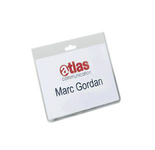 Durable Security Badge 60X90Mm Pk20