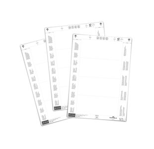 Durable Insert Sheets 150X67Mm Pk80