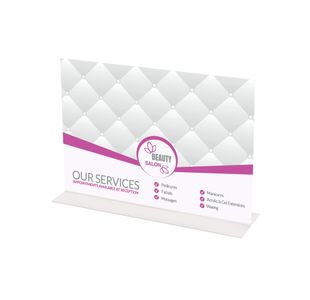 Deflecto A4 Stand Up Sign Holder