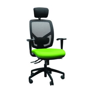 High Mesh Back Executive Armchair With H