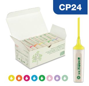 E-Cp24 Ecoline Highligher Ast Pk48