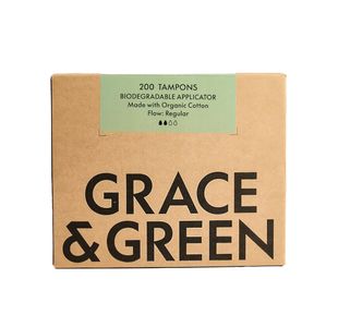 Organic Cotton Appl Tampon Reg Pk200