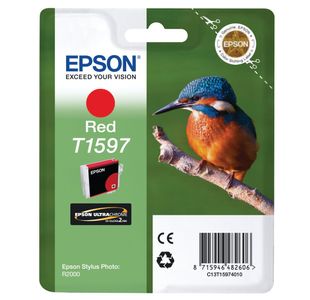 Epson T1597 Ink Cart Ultra Chrom Red