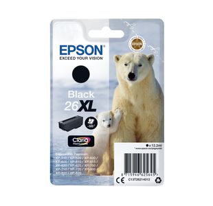 Epson 26Xl Ink Cartridge Prem Blk