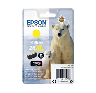 Epson 26Xl Ink Cartridge Prem Ylw