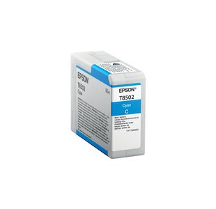 Epson T8502 Ink Cartridge 80Ml Cyan