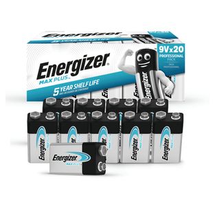 Energizer Max Plus 9V Battery Pk20