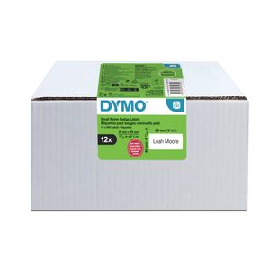 Dymo Sml Name Badge Lab 41X89Mm Pk12