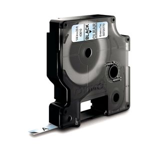 Dymo D1 Labelmaker Tape 6Mm Blk/Clr