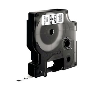 Dymo D1 Labelmaker Tape 6Mm Blk/Wht