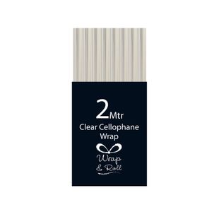 Eurowrap Cellophane Roll 2M Clr Pk49
