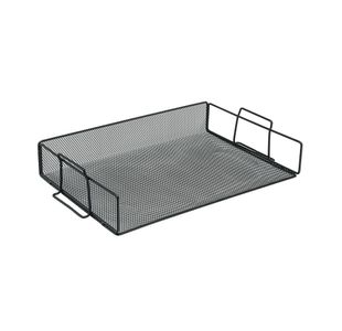 Mesh Letter Tray Landscape Fc Blk