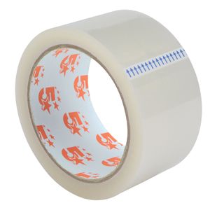 Easy-Tear Tape Pp Clear 48Mmx66M Pk3