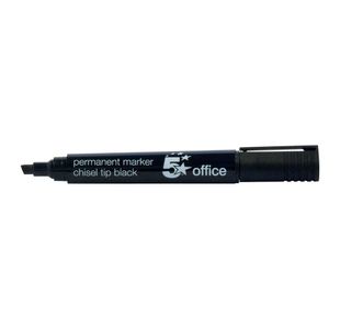 Permanent Marker Chisel Tip Blk Pk12
