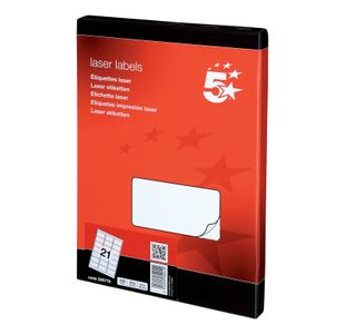 Mpps Labels 63.5X38.1Mm Pk2100