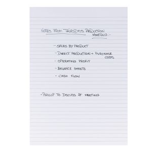 Memo Pad Rld 160Pg A4 Wht Pk10