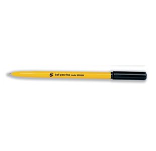 Ball Pen Fine 0.7Mm Tip Black Pk50
