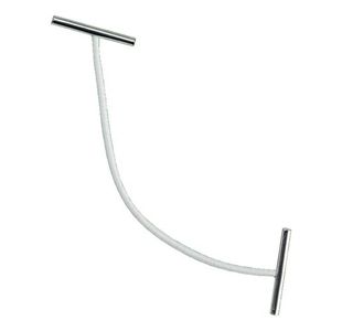 Treasury Tag Elastic 102Mm Wht Pk100