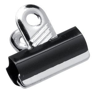 Grip Clips Metal Width 20Mm Blk Pk10