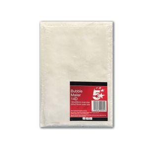 Bubble Mailer Size 14D 170X265Mm Pk3