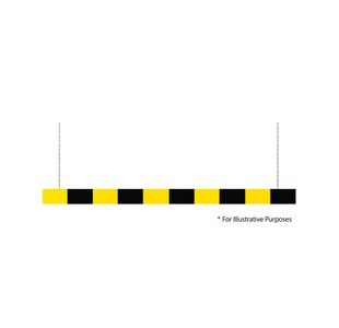Height Restriction Bar 4000 Ylw/Blk
