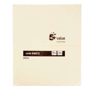 Re-Move Sticky Notes 76X127 Ylw Pk12