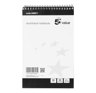 Sprl Shand Notebook Rld Blk/Wht Pk10