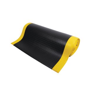 Afat Diamond Mat 1.2X18.3M Blk/Ylw