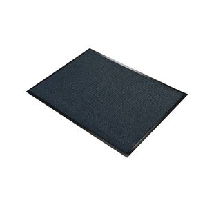 Entrance Door Mat 1.2X1.8M Blk/Blue