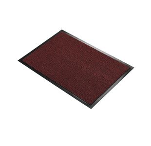 Entrance Door Mat 0.6X0.9M Black/Red