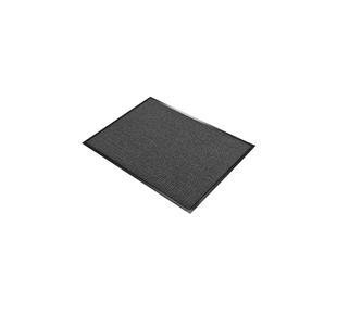 Entrance Door Mat 0.6X0.9M Blk/Steel