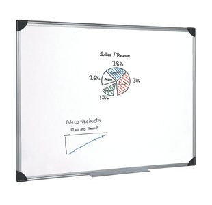 Drywipe Magn Whiteboard 1800X1200Mm