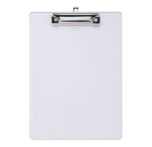 Clipboard Solid Plastic A4 Clear