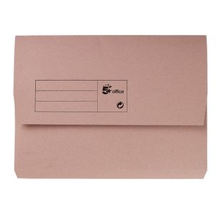 Half Flap Doc Wallet A4 Buf Pk50