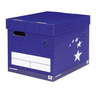 Elite Archive Storage Box Blue Pk10