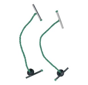 Treasury Tags Metal 63Mm Grn Pk100