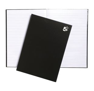 Notebook Rld 160Pg A4 75Gsm Blk Pk5